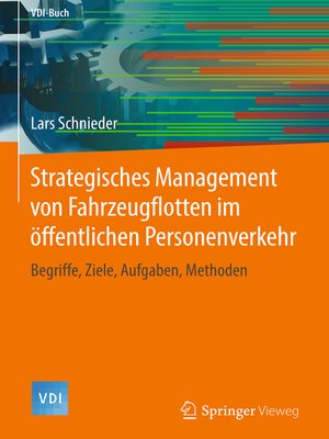 cover image of Strategisches Management von Fahrzeugflotten im öffentlichen Personenverkehr